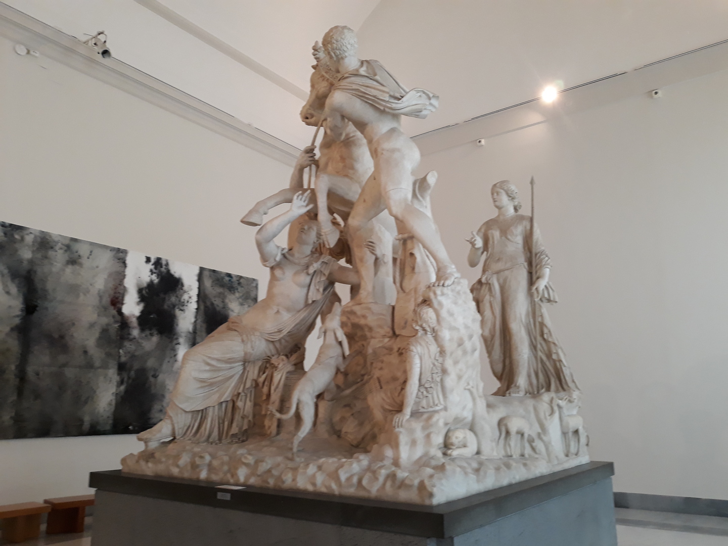 Exhibition space inside Jago Museum in Naples